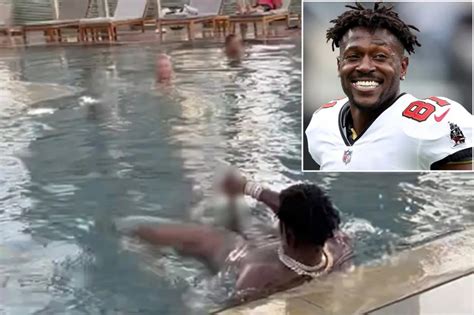 antonio brown pool|Antonio Brown Responds to Disturbing Video Exposing Self